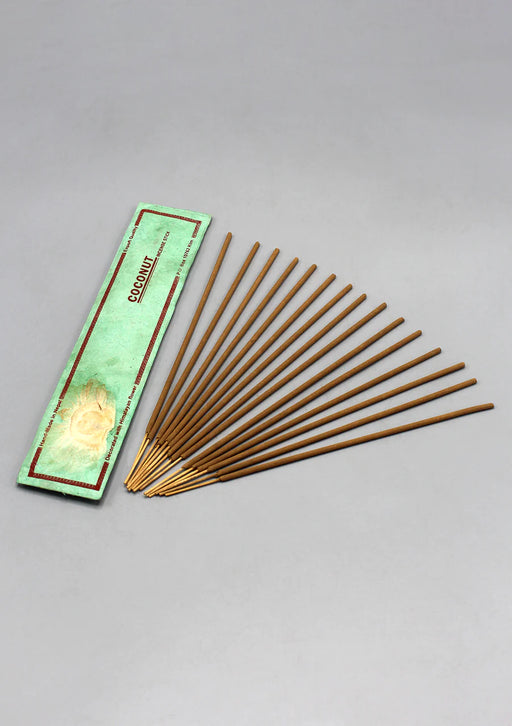 Coconut Flora Incense Sticks - Natural Fragrance for Peace, Harmony, and Relaxation - 3