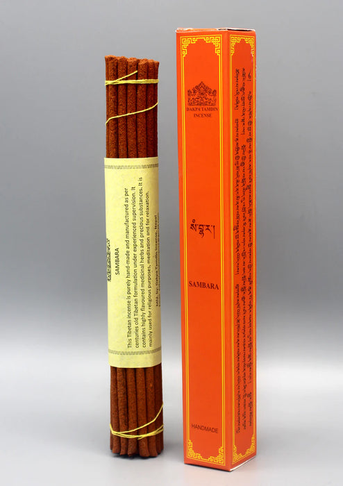 Dakpa Tamdin Tibetan Incense - Handmade, Vegan, and Fragrance-Free - Aromatic Gift Pack - 2