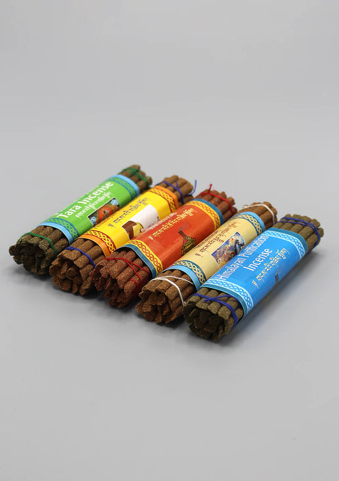 Tashi Delek Tibetan Incense Sticks - Set of Five Gift Pack - 1