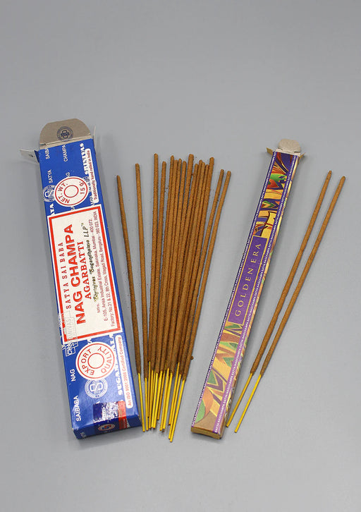 Satya Sai Baba Nag Champa Incense Sticks - Set of 12 Packs, 15g Each - 3