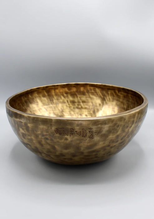 Tibetan Full Moon Healing Singing Bowl - Note G - 4