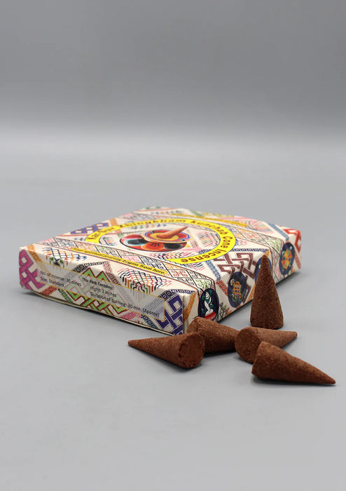 Bhutanese Kar-Sur Zhingkham Kunchab Cone Incense - Sacred Buddhist Offering - 1