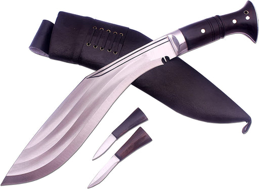 Nepalese Ethnic British Gurkha Service No.1 Kukri 12 Inch Blade 3 Chira Full Tang Khukuri - 2