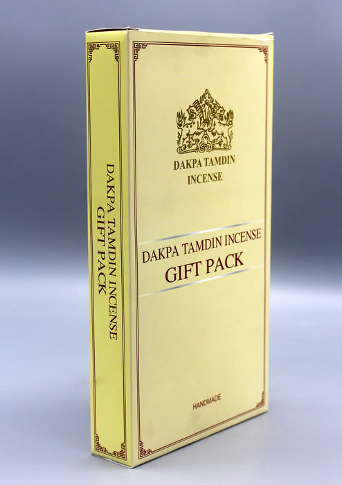 Dakpa Tamdin Tibetan Incense - Handmade, Vegan, and Fragrance-Free - Aromatic Gift Pack - 5