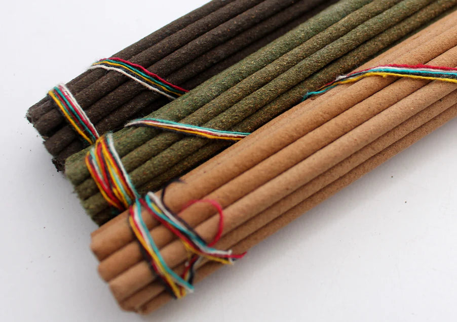 Tara Aromatic Tibetan Incense Gift Pack - Three Blends for Wealth and Fulfillment - 1