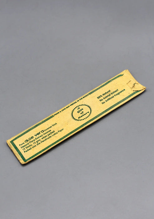 Aloe Vera Flora Incense Sticks - 100% Natural Fragrance for Peace and Harmony - 1