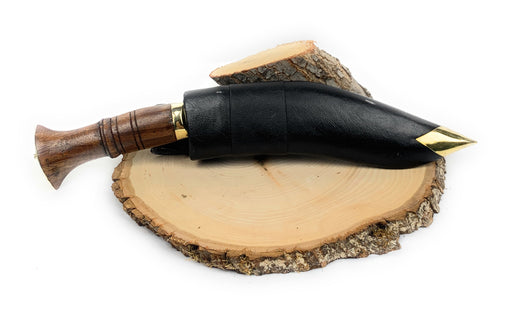 Nepalese Ethnic British Gurkha Service No.1 Kukri, Hand Forged Khukuri, 8" Blade, Khukuri - 3