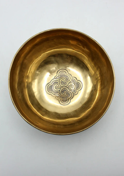 Tibetan Sky Etched Singing Bowl - Melodic & Therapeutic Instrument - 5