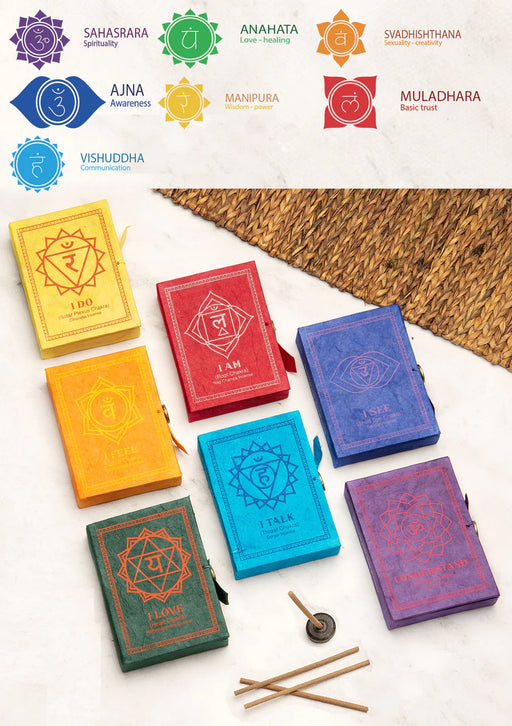 7 Chakra Tibetan Incense Gift Set - Balancing Energy Centers - 8