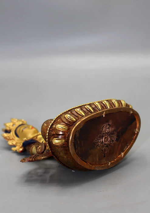 6-Inch Partly Gold Plated Apparmita Buddha Statue - Exquisite Craftsmanship - 1