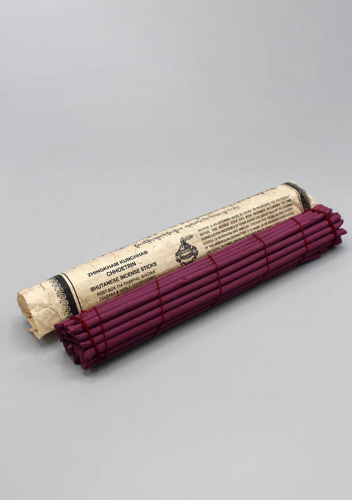 Bhutanese Incense Sticks - Zhingkham Kunchhab Chhoetrin - 4