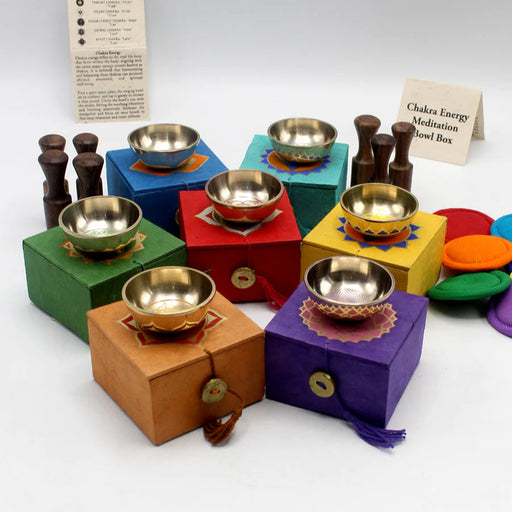 Chackra Singing Bowl set of 7