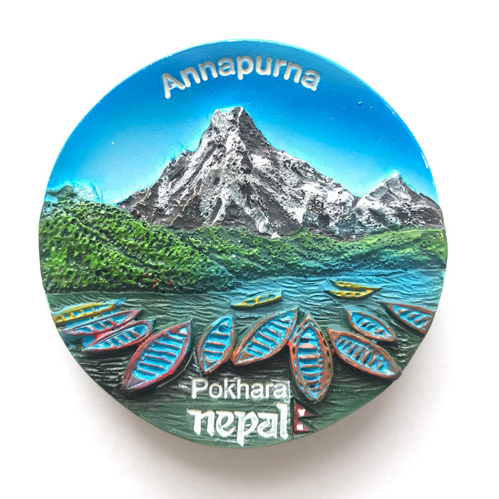 Annapurna 3D Fridge Magnet, Refrigerator Magnet