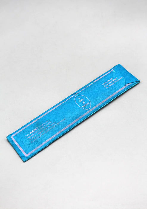 Amber Flora Incense Sticks - Pure and Natural Fragrance for Peace and Inspiration - 1