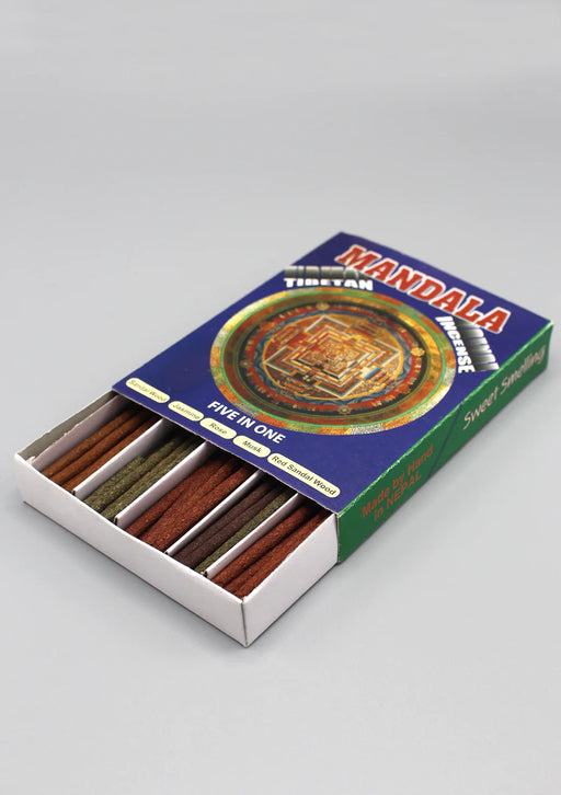 Mandala Tibetan Incense Pack - Five in One Fragrance Set - 3