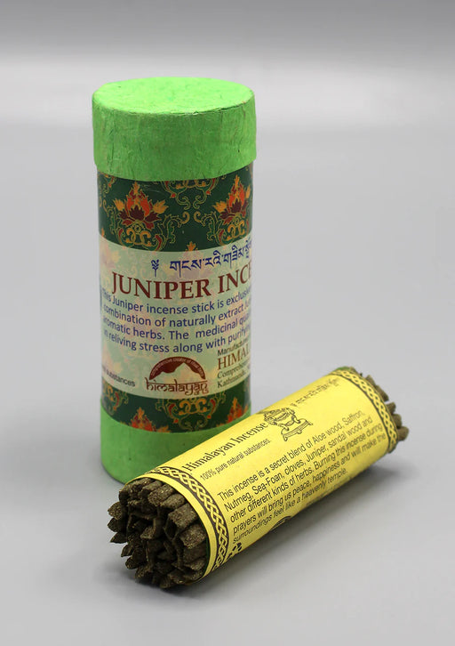 Natural Juniper Mini Incense Sticks - Stress Relief & Purifying Fragrance - 2