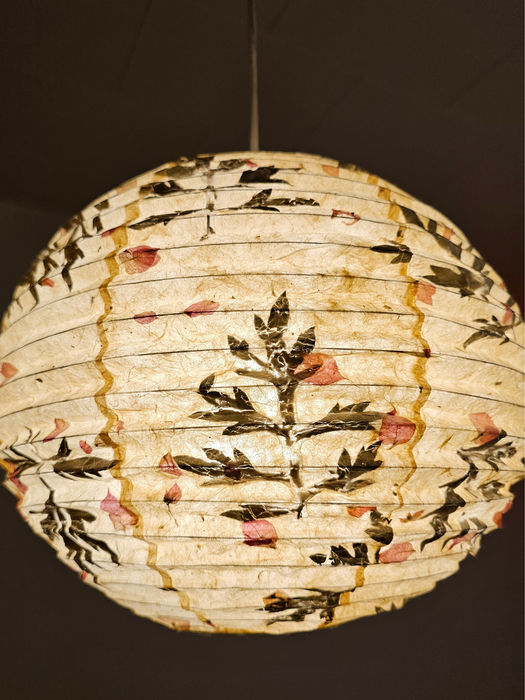 Paper Lamp shade | Fern and Petal Mixed - 4