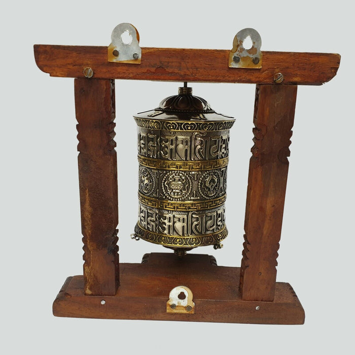 Tibetan Buddhist PRayer Wheel, 7/8inch - 3