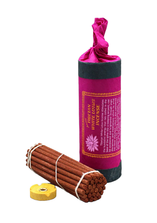 Ancient Tibetan Incense, Tibetan White Lotus Incense - 1