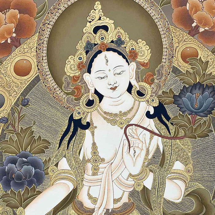 The Radiant Forms of Tara: Green Tara and White Tara