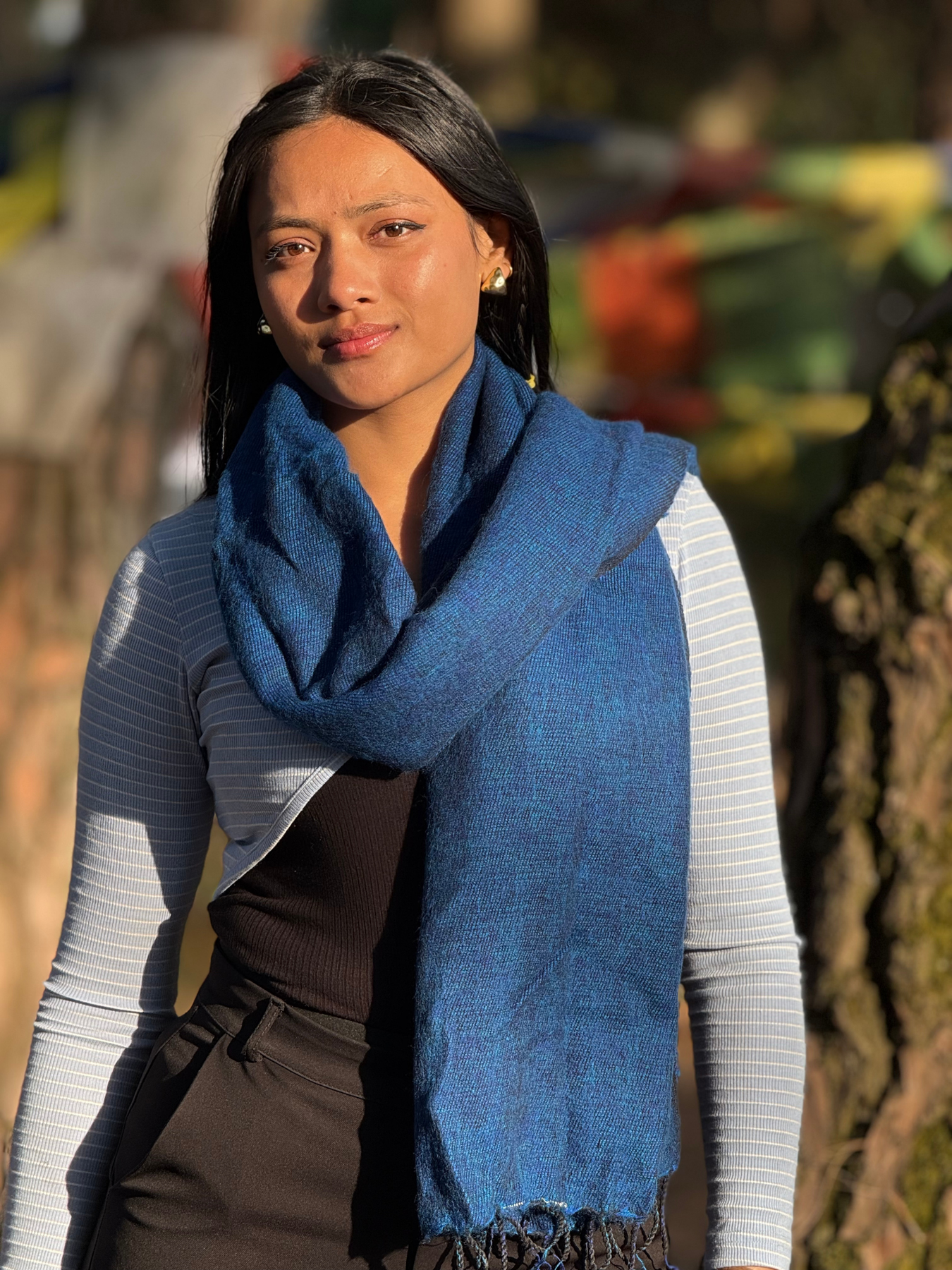 Handwoven Yak Wool Shawls & Himalayan Wraps