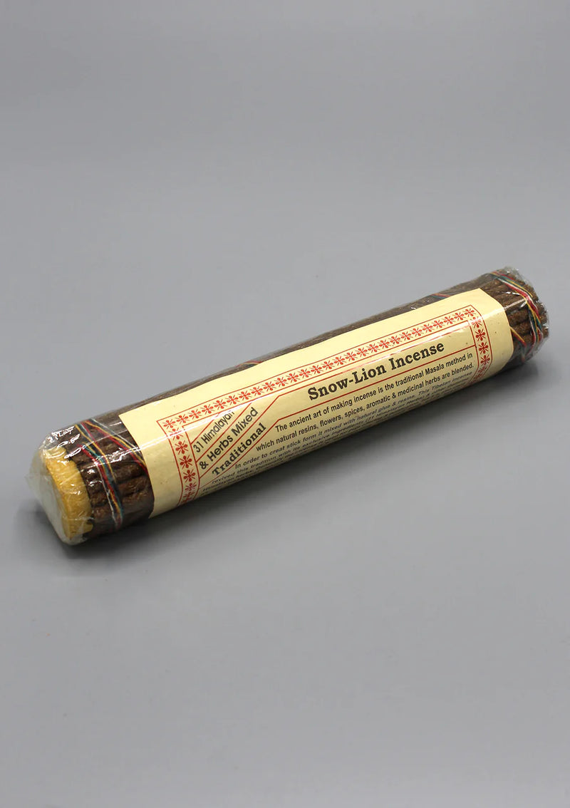 Authentic Snowlion Tibetan Incense - 55 Herbal Ingredients - 6