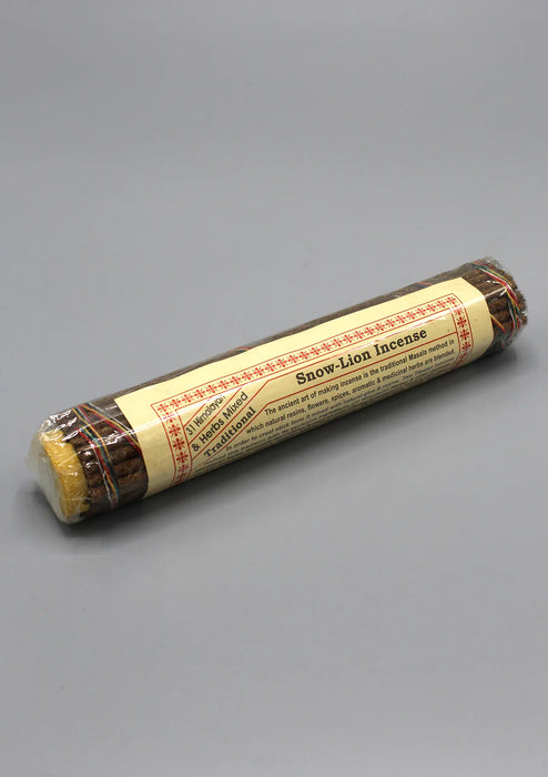 Authentic Snowlion Tibetan Incense - 55 Herbal Ingredients