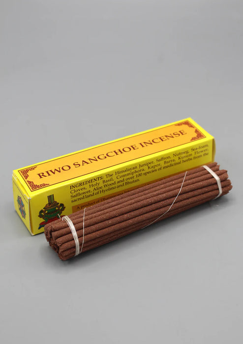 Bhutanese Riwo Sangchoe Incense - Sacred Herbal Blend for Pure Offerings and Meditation