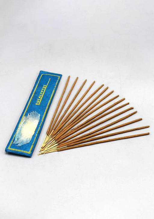 Eucalyptus Flora Incense Sticks - Natural Aromatherapy for Peace and Relaxation - 3