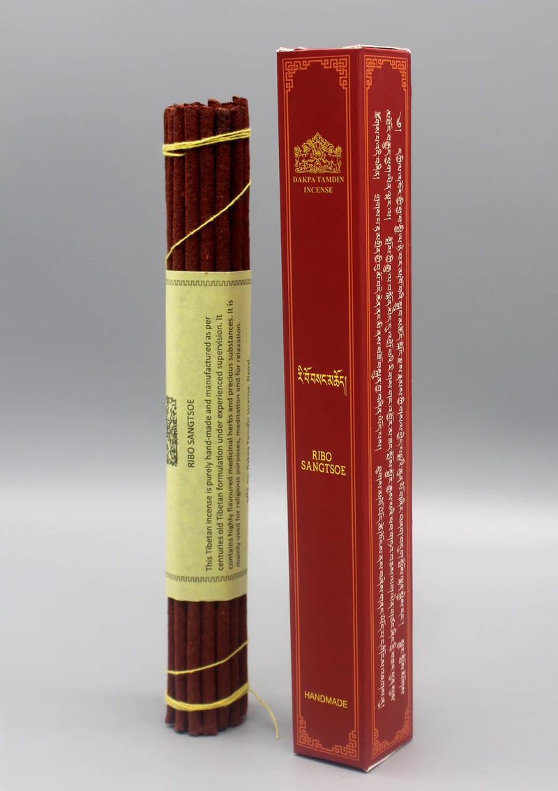 Dakpa Tamdin Tibetan Incense - Handmade, Vegan, and Fragrance-Free - Aromatic Gift Pack - 4