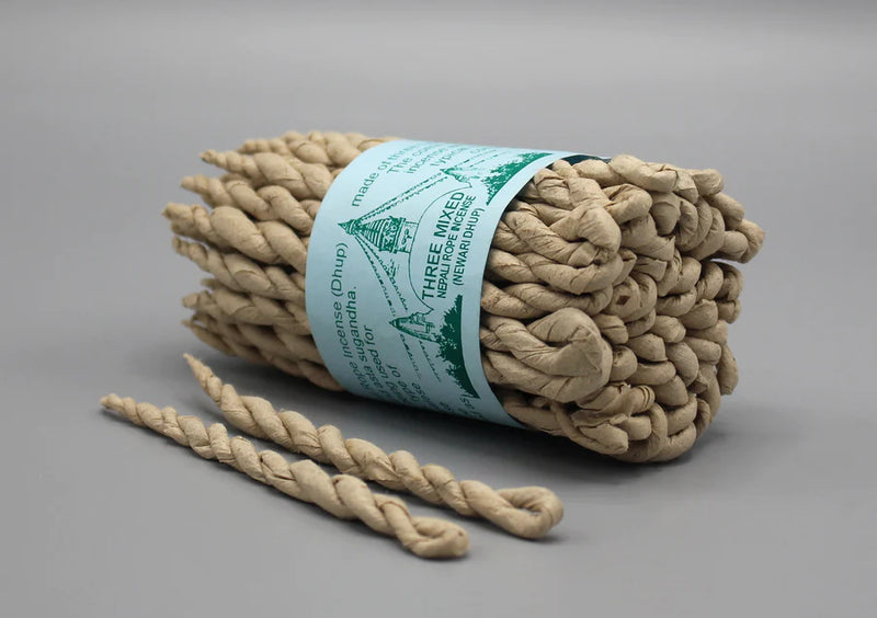 Nepali Rope Incense - 3 Mixed Herbal Blends - 2