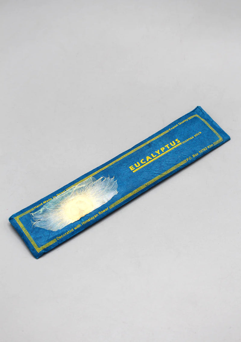 Eucalyptus Flora Incense Sticks - Natural Aromatherapy for Peace and Relaxation - 2