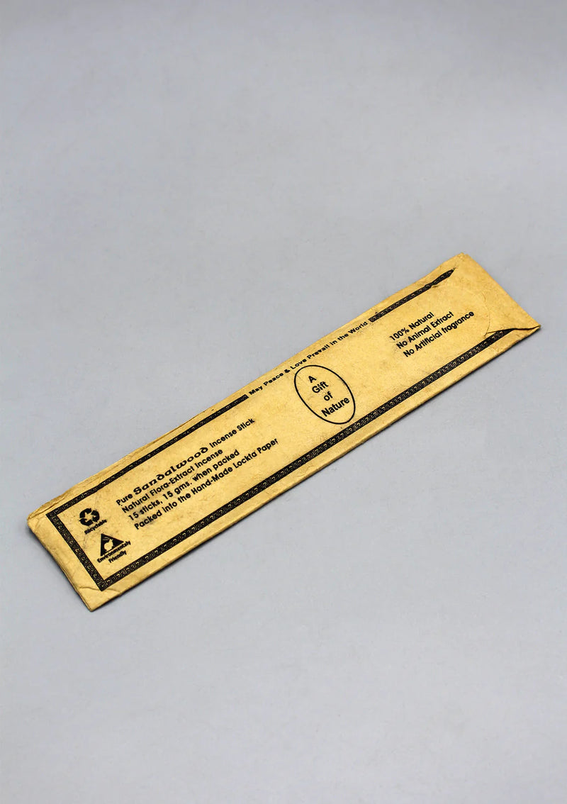 Sandalwood Flora Incense Sticks - Natural and Uplifting Fragrance - 1