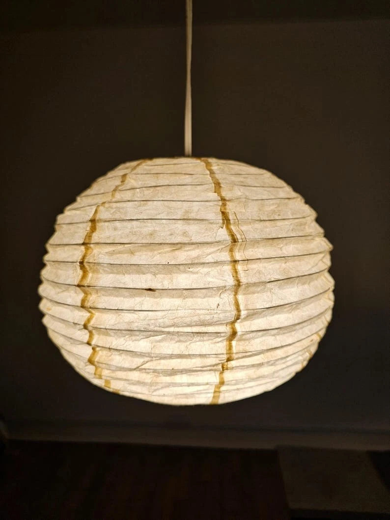 Handmade Lampshade | Lokta Paper Crafts | Lantern Paper Shade | Plain Shades | Nepali Kagaj11 inch