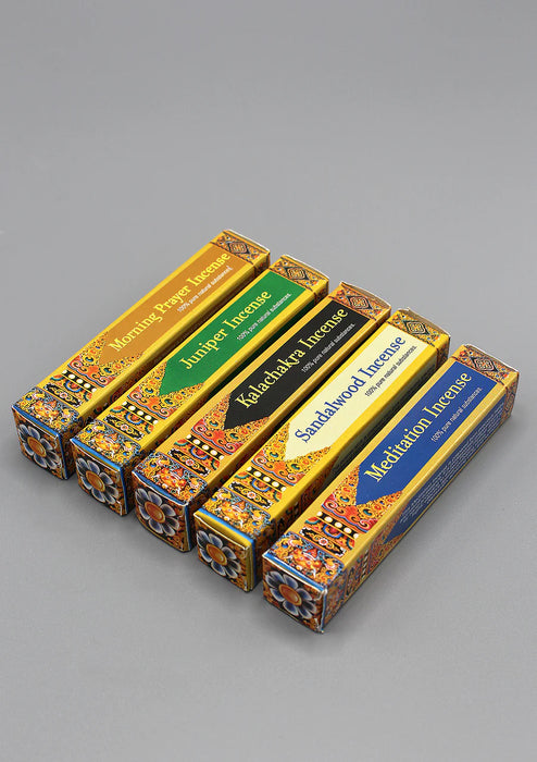 Tibetan Incense Pack - Set of 5 Handmade Herbal Sticks