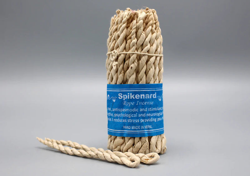 Handmade Spikenard Rope Incense - Ayurvedic Benefits, Aromatic Ambiance - 2