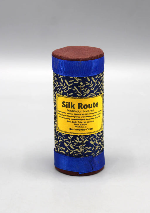 Blue Silk Pack Tibetan Meditation Incense - 1