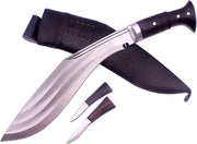 Nepalese Ethnic British Gurkha Service No.1 Kukri 12 Inch Blade 3 Chira Full Tang Khukuri - 2
