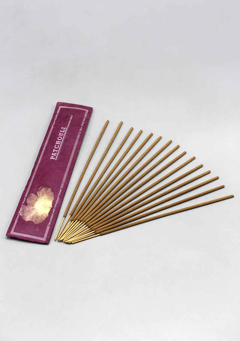 Patchouli Flora Incense Sticks - Natural Himalayan Fragrance for Peace and Harmony - 3