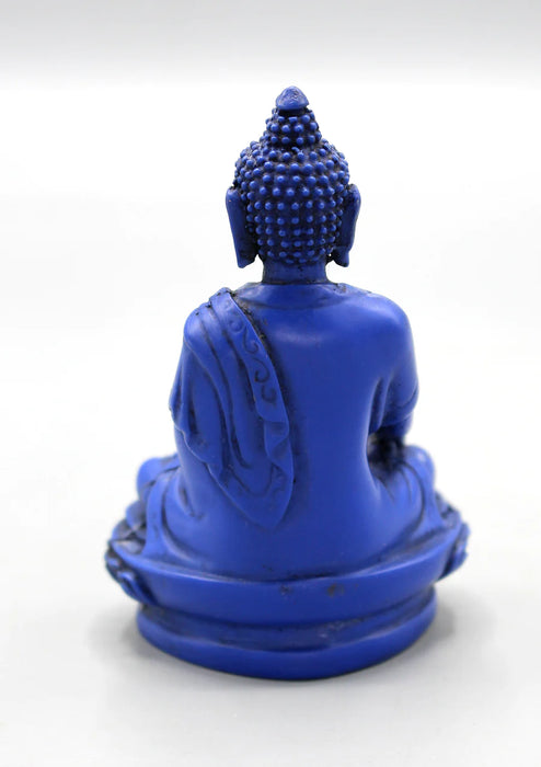 4-Inch Handmade Resin Shakyamuni Buddha Statue