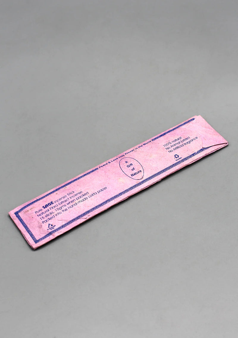 Sage Flora Incense Sticks - Natural Himalayan Aromatherapy for Peace and Harmony - 1