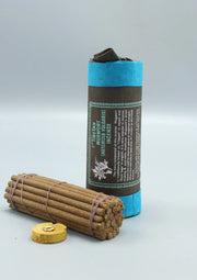 Traditional Tibetan Mugwort Incense - Handmade Healing and Cleansing - 1