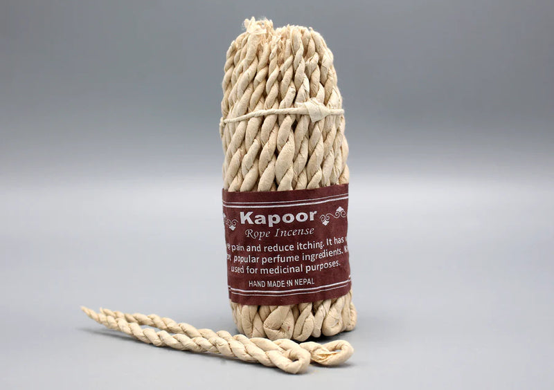 Nepalese Kapoor Rope Incense - Handmade Aromatic Dhup - 1