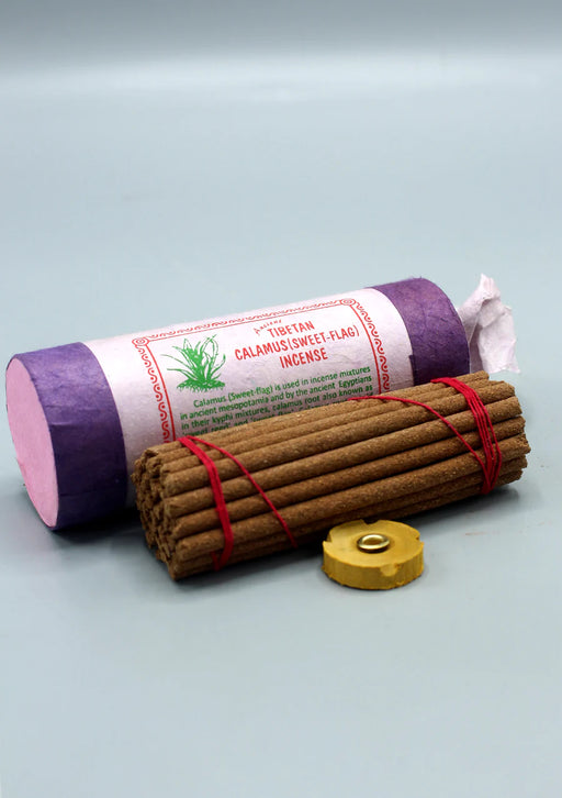 Tibetan Calamus Sweet Flag Incense - Handmade Herbal Blend - 2