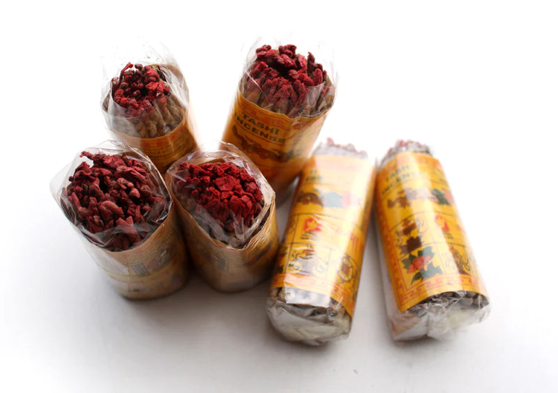 Tibetan Tashi Rope Incense - Pack of 6 - 3