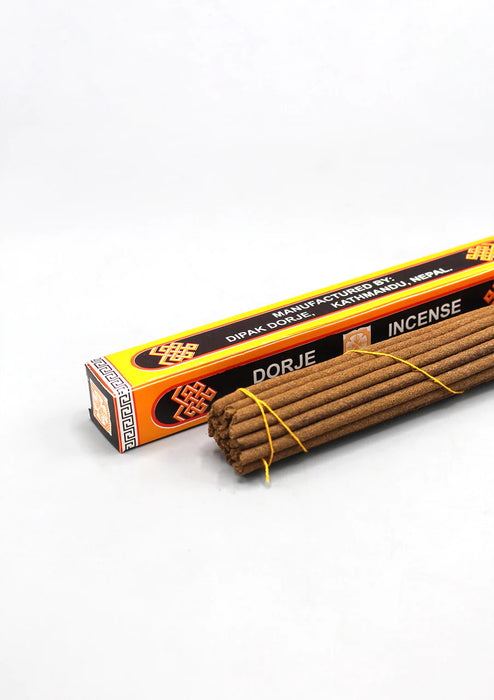 Authentic Dorje Traditional Tibetan Incense - 25 Herbal Ingredients from the Himalayas