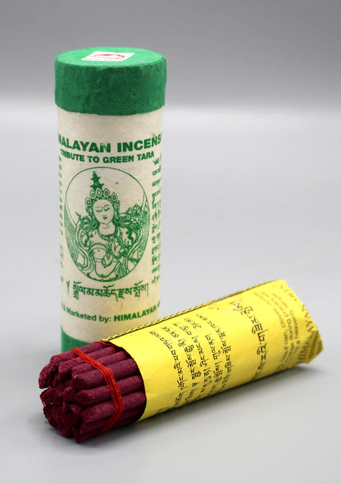 Green Tara Himalayan Incense - Sacred Blend for Peace and Tranquility