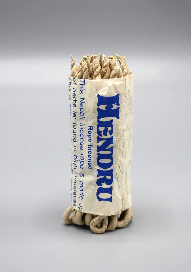 Cinnamon Sandalwood Nepali Rope Incense - Himalayan Aromatic Blend - 3