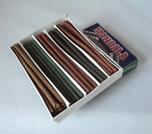 Mandala Tibetan Incense Pack - Five in One Fragrance Set