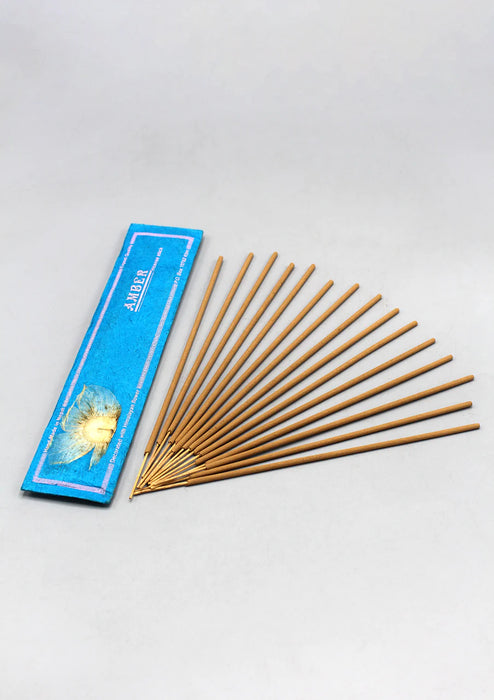 Amber Flora Incense Sticks - Pure and Natural Fragrance for Peace and Inspiration